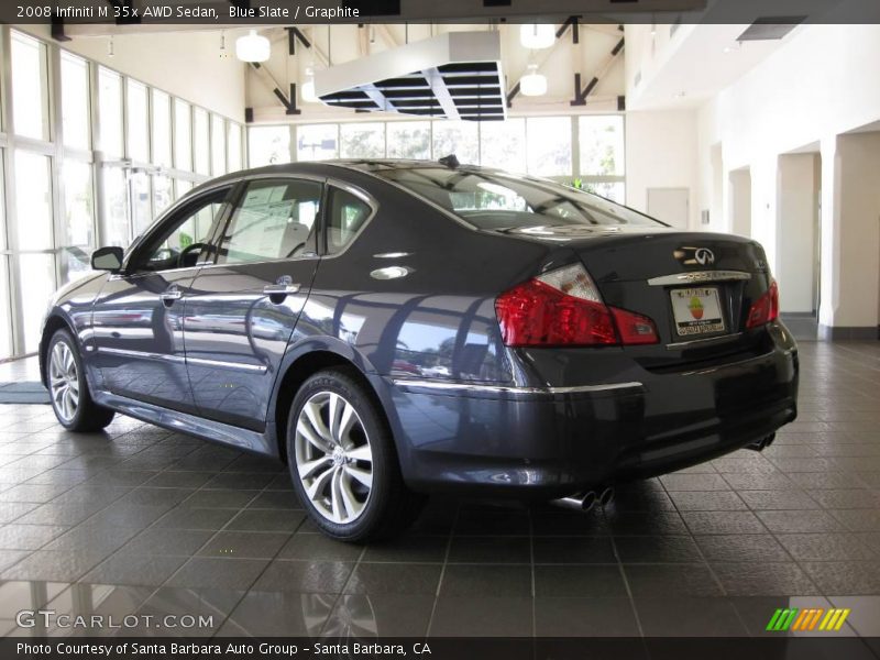 Blue Slate / Graphite 2008 Infiniti M 35x AWD Sedan