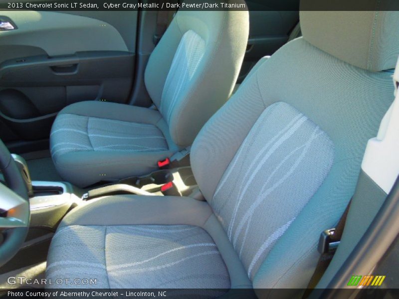Cyber Gray Metallic / Dark Pewter/Dark Titanium 2013 Chevrolet Sonic LT Sedan