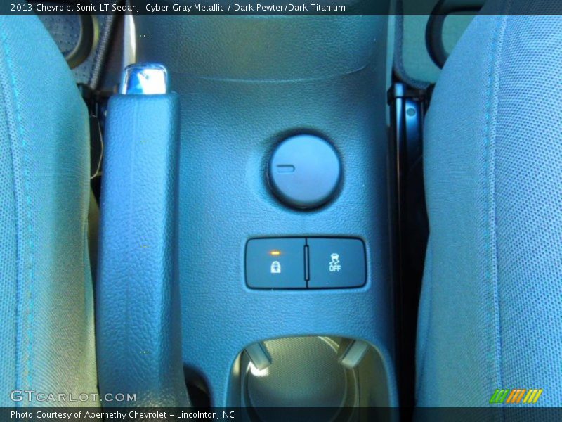 Cyber Gray Metallic / Dark Pewter/Dark Titanium 2013 Chevrolet Sonic LT Sedan