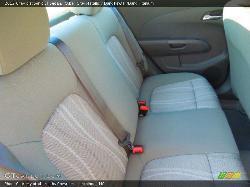 Cyber Gray Metallic / Dark Pewter/Dark Titanium 2013 Chevrolet Sonic LT Sedan