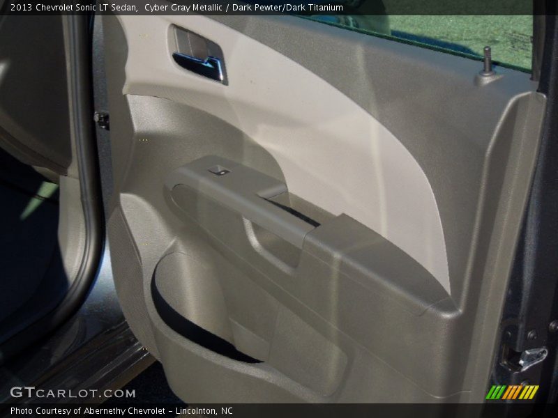 Cyber Gray Metallic / Dark Pewter/Dark Titanium 2013 Chevrolet Sonic LT Sedan