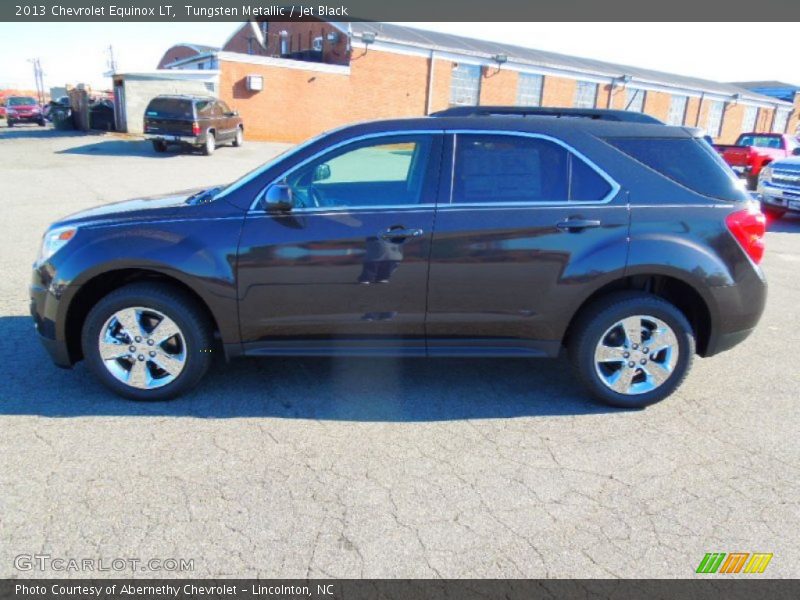 Tungsten Metallic / Jet Black 2013 Chevrolet Equinox LT