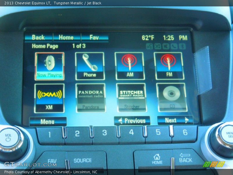Tungsten Metallic / Jet Black 2013 Chevrolet Equinox LT