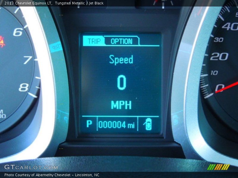 Tungsten Metallic / Jet Black 2013 Chevrolet Equinox LT