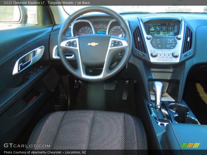 Tungsten Metallic / Jet Black 2013 Chevrolet Equinox LT