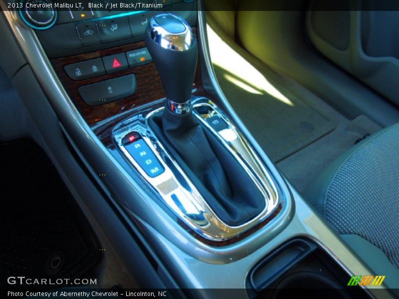 Black / Jet Black/Titanium 2013 Chevrolet Malibu LT