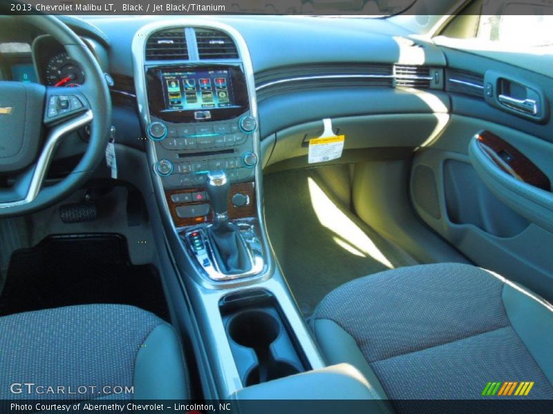 Black / Jet Black/Titanium 2013 Chevrolet Malibu LT