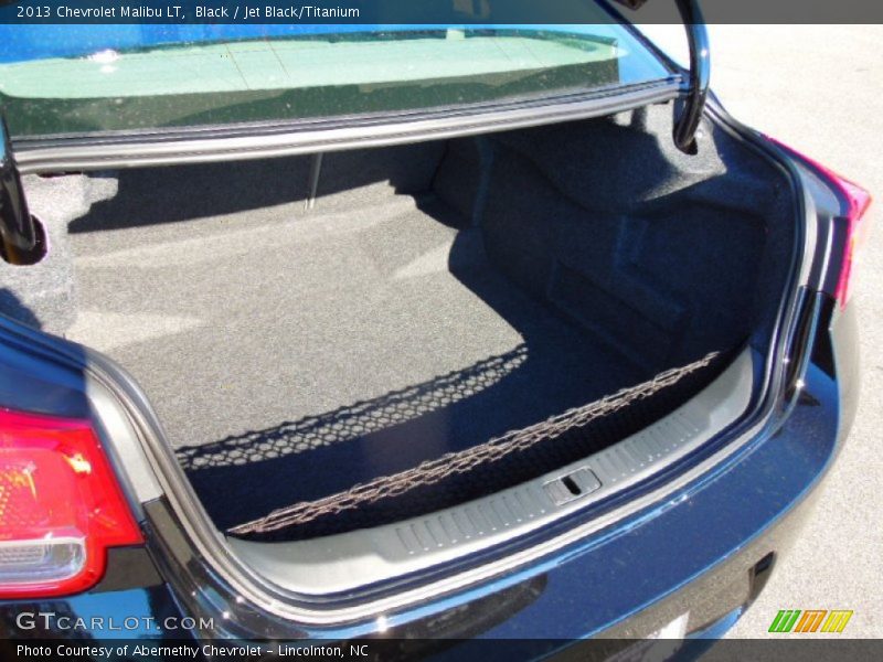 Black / Jet Black/Titanium 2013 Chevrolet Malibu LT