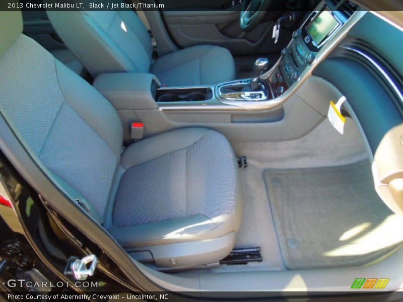 Black / Jet Black/Titanium 2013 Chevrolet Malibu LT
