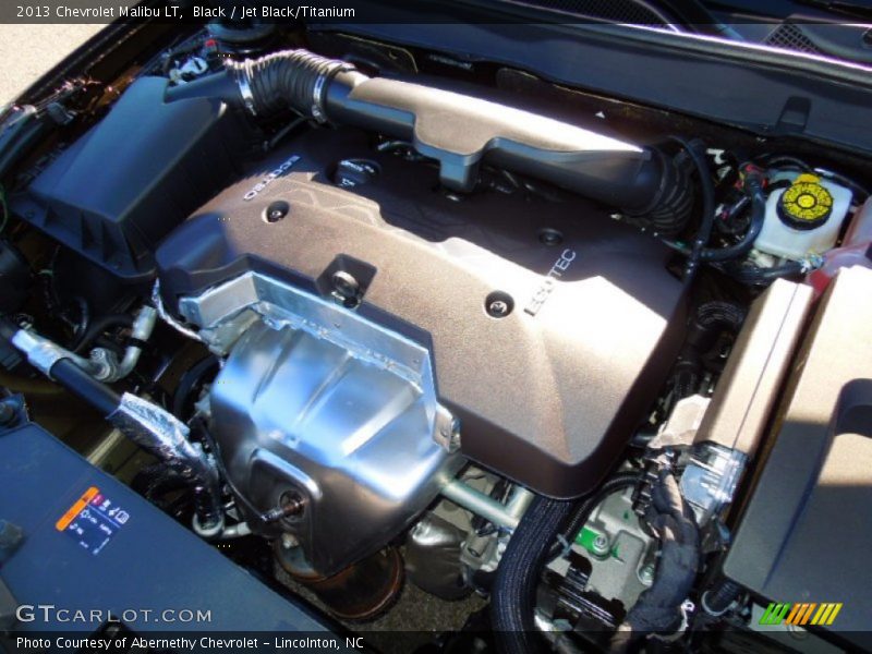 Black / Jet Black/Titanium 2013 Chevrolet Malibu LT