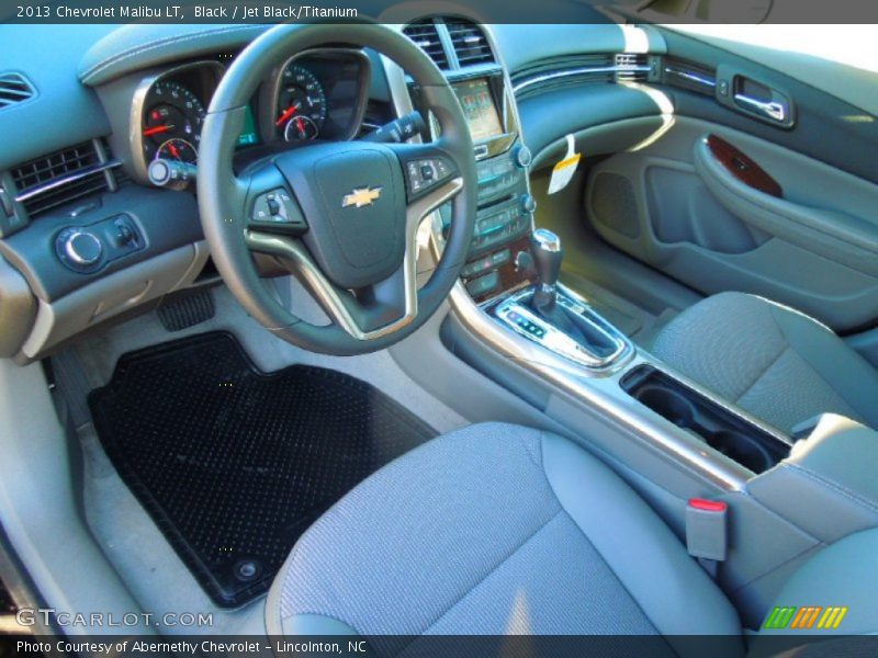 Black / Jet Black/Titanium 2013 Chevrolet Malibu LT