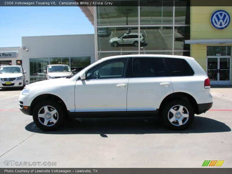 Campanella White / Kristal Grey 2006 Volkswagen Touareg V6