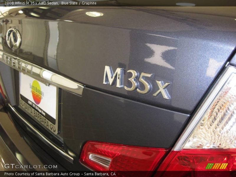 Blue Slate / Graphite 2008 Infiniti M 35x AWD Sedan