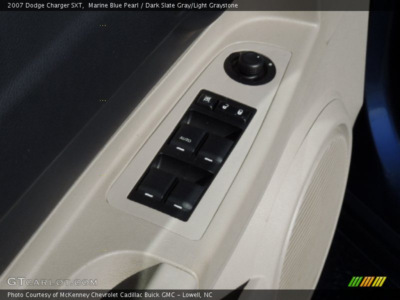 Marine Blue Pearl / Dark Slate Gray/Light Graystone 2007 Dodge Charger SXT