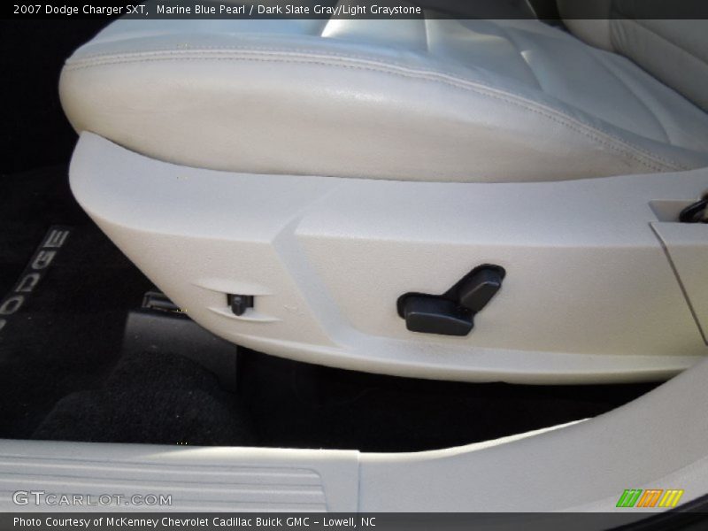 Marine Blue Pearl / Dark Slate Gray/Light Graystone 2007 Dodge Charger SXT