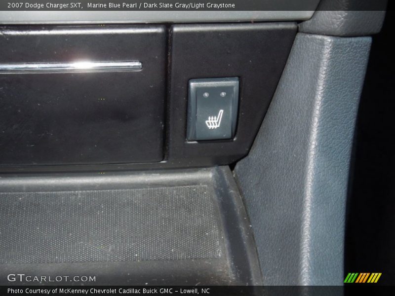Marine Blue Pearl / Dark Slate Gray/Light Graystone 2007 Dodge Charger SXT
