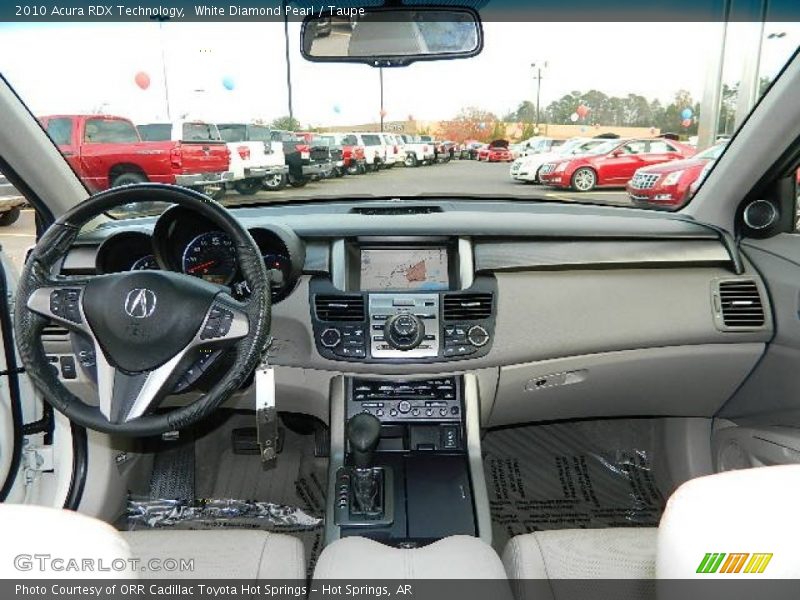 White Diamond Pearl / Taupe 2010 Acura RDX Technology
