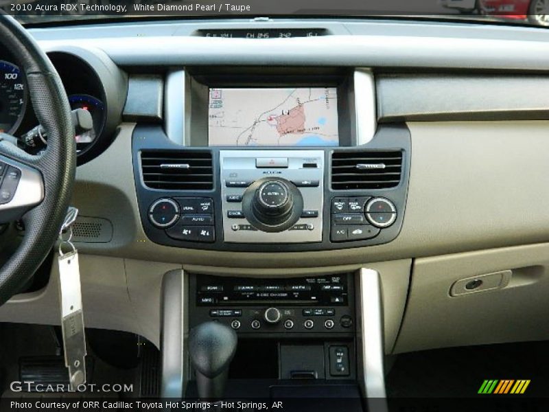 White Diamond Pearl / Taupe 2010 Acura RDX Technology