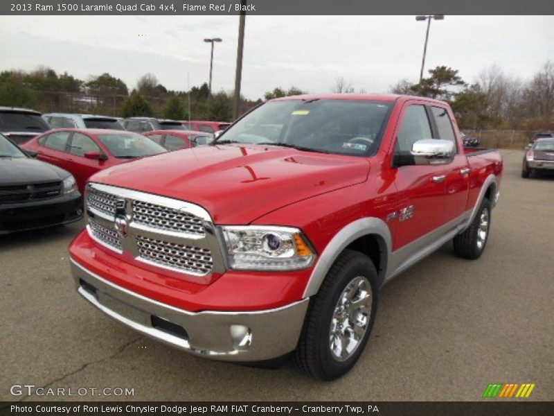 Front 3/4 View of 2013 1500 Laramie Quad Cab 4x4