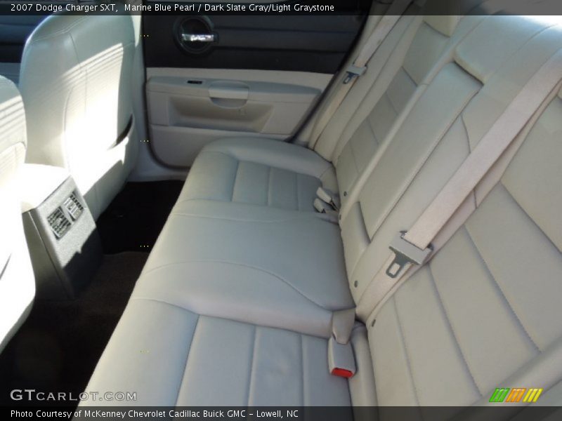 Marine Blue Pearl / Dark Slate Gray/Light Graystone 2007 Dodge Charger SXT