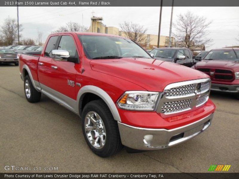 Front 3/4 View of 2013 1500 Laramie Quad Cab 4x4