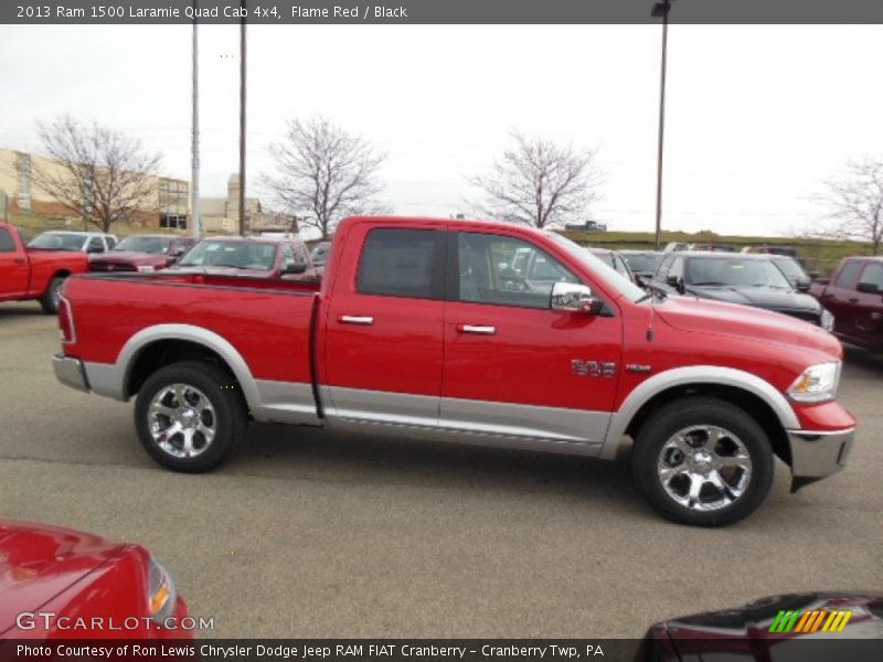  2013 1500 Laramie Quad Cab 4x4 Flame Red