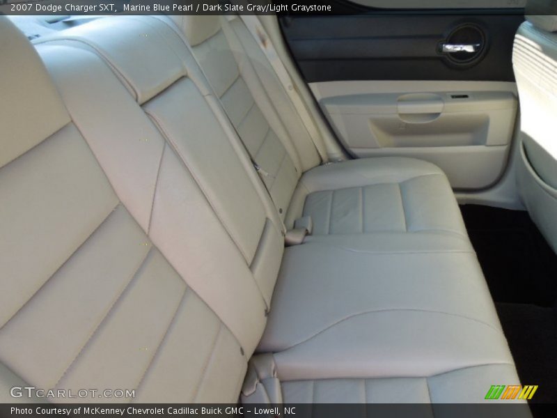Marine Blue Pearl / Dark Slate Gray/Light Graystone 2007 Dodge Charger SXT