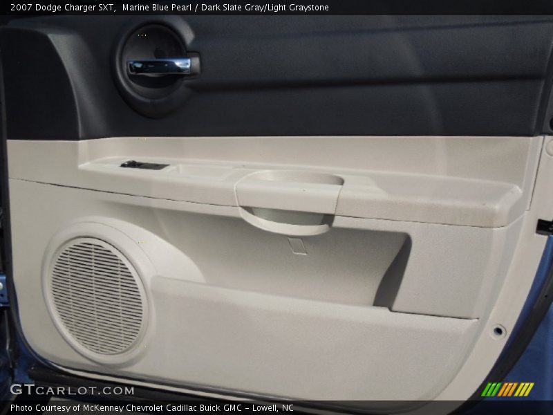 Marine Blue Pearl / Dark Slate Gray/Light Graystone 2007 Dodge Charger SXT