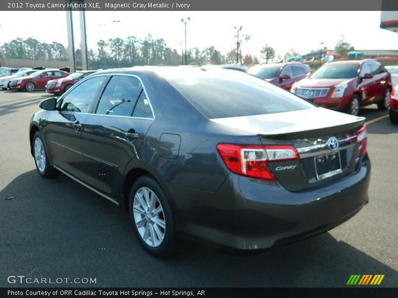 Magnetic Gray Metallic / Ivory 2012 Toyota Camry Hybrid XLE
