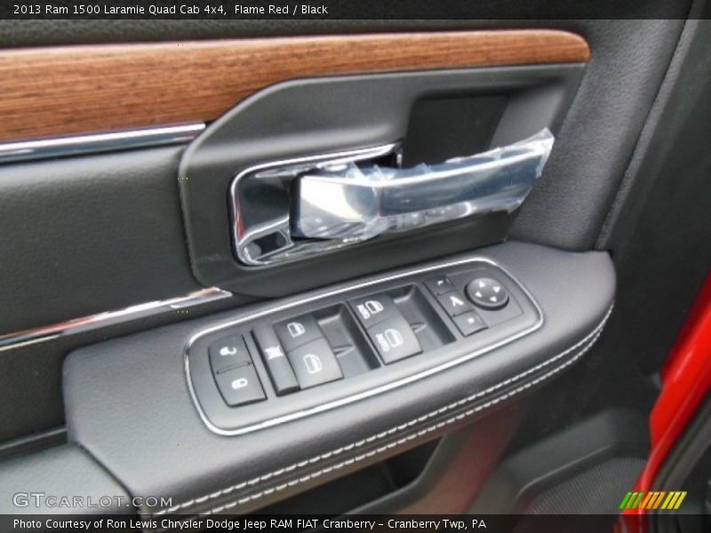 Controls of 2013 1500 Laramie Quad Cab 4x4