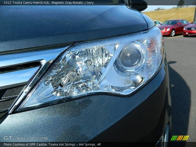 Magnetic Gray Metallic / Ivory 2012 Toyota Camry Hybrid XLE