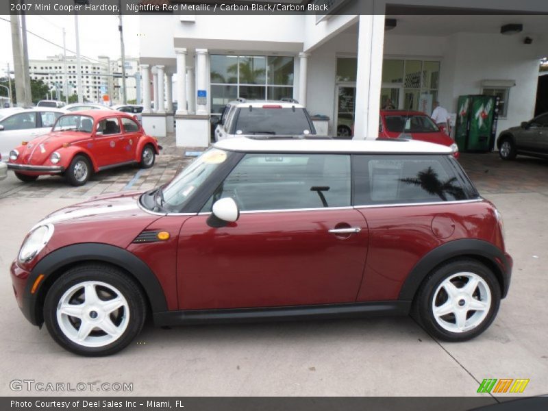 Nightfire Red Metallic / Carbon Black/Carbon Black 2007 Mini Cooper Hardtop