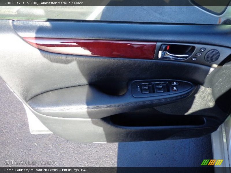 Alabaster Metallic / Black 2002 Lexus ES 300