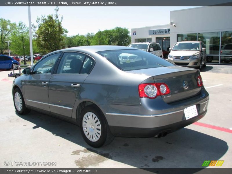 United Grey Metallic / Black 2007 Volkswagen Passat 2.0T Sedan