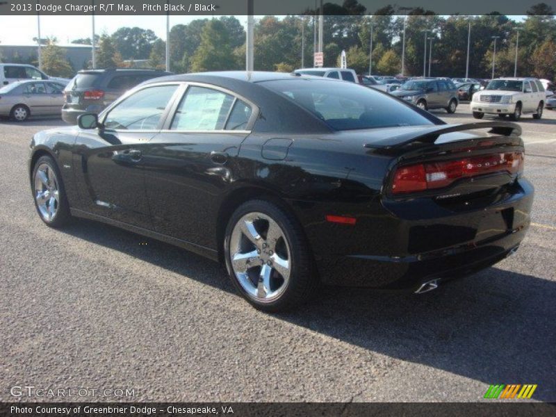 Pitch Black / Black 2013 Dodge Charger R/T Max