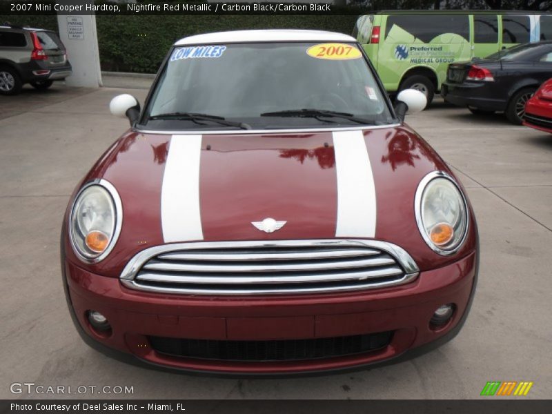 Nightfire Red Metallic / Carbon Black/Carbon Black 2007 Mini Cooper Hardtop