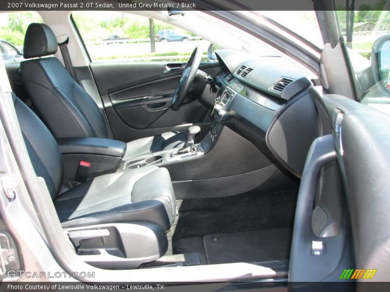 United Grey Metallic / Black 2007 Volkswagen Passat 2.0T Sedan