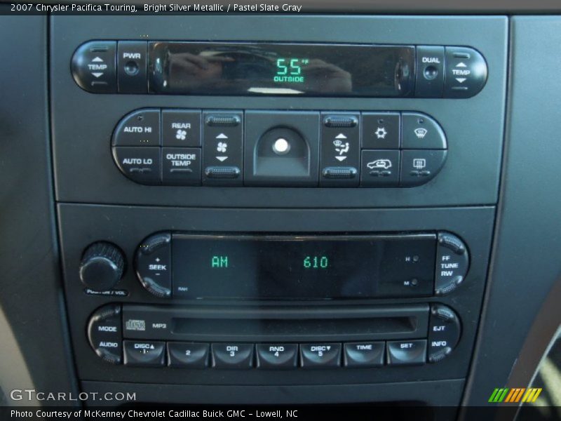 Bright Silver Metallic / Pastel Slate Gray 2007 Chrysler Pacifica Touring