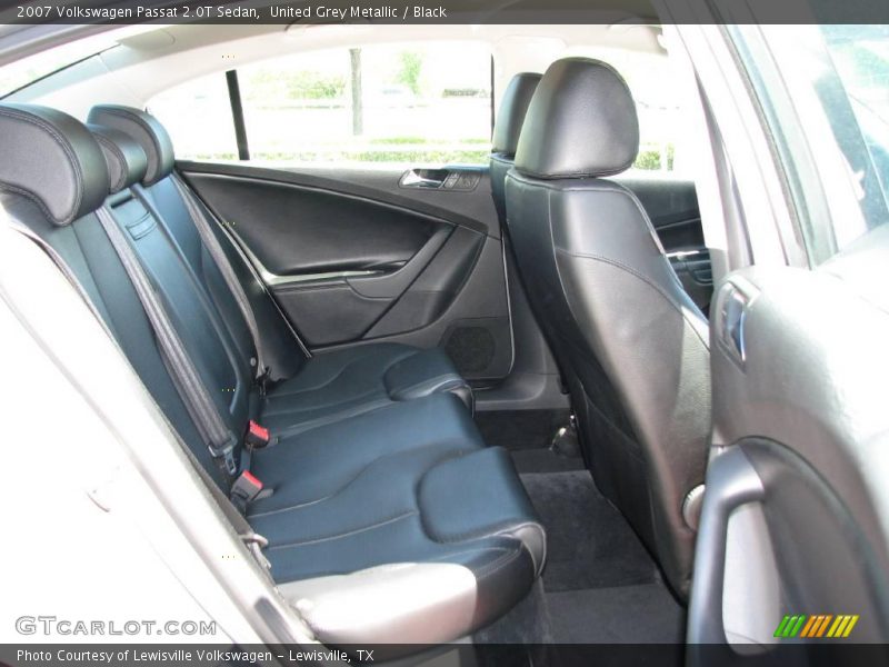 United Grey Metallic / Black 2007 Volkswagen Passat 2.0T Sedan