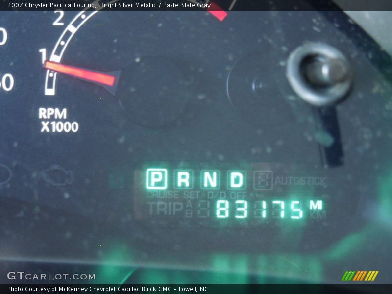 Bright Silver Metallic / Pastel Slate Gray 2007 Chrysler Pacifica Touring