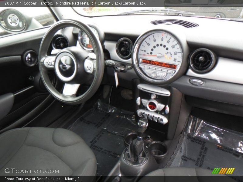 Nightfire Red Metallic / Carbon Black/Carbon Black 2007 Mini Cooper Hardtop