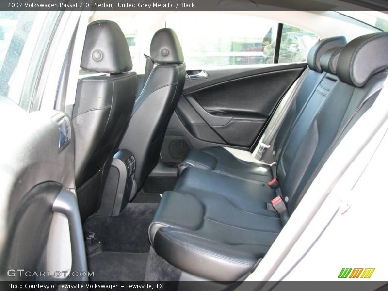 United Grey Metallic / Black 2007 Volkswagen Passat 2.0T Sedan