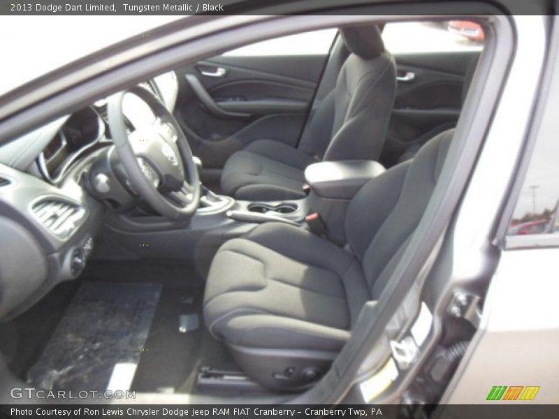 Tungsten Metallic / Black 2013 Dodge Dart Limited