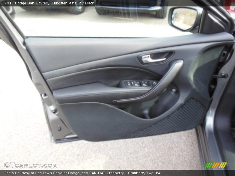 Tungsten Metallic / Black 2013 Dodge Dart Limited