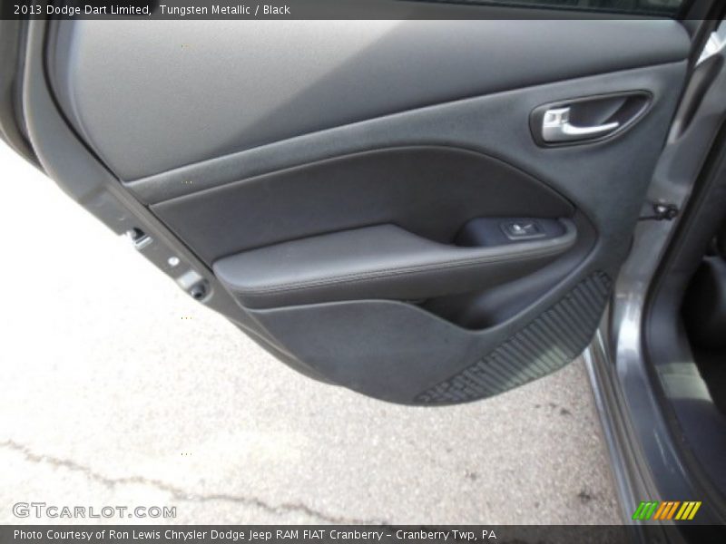 Tungsten Metallic / Black 2013 Dodge Dart Limited