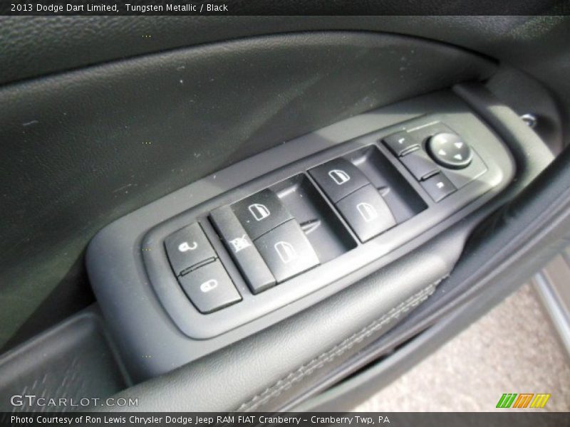 Tungsten Metallic / Black 2013 Dodge Dart Limited