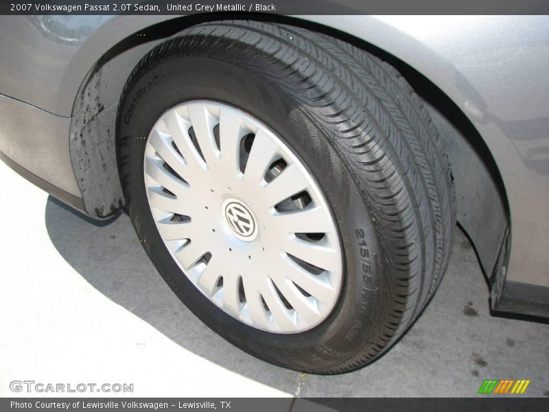 United Grey Metallic / Black 2007 Volkswagen Passat 2.0T Sedan