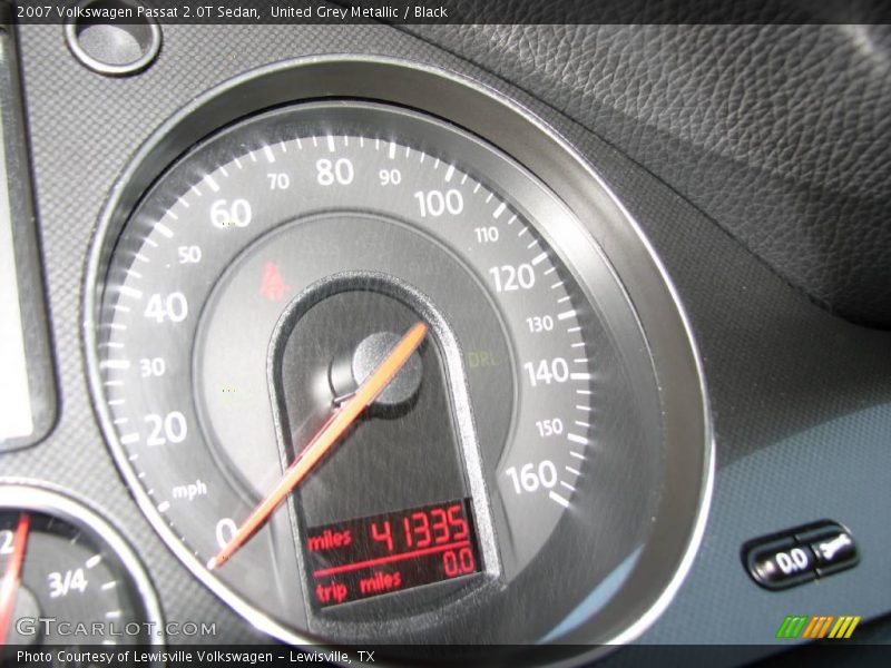 United Grey Metallic / Black 2007 Volkswagen Passat 2.0T Sedan