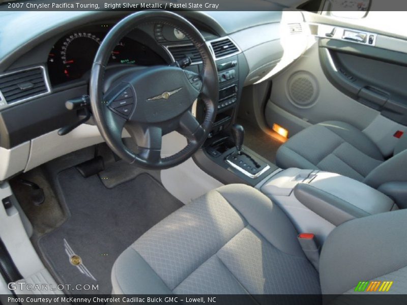 Bright Silver Metallic / Pastel Slate Gray 2007 Chrysler Pacifica Touring