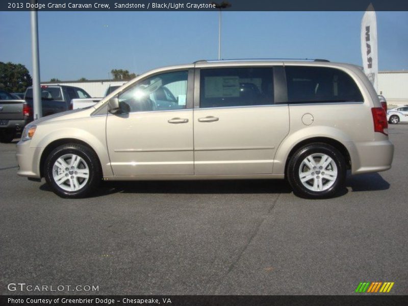  2013 Grand Caravan Crew Sandstone